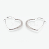 Tarnish Resistant 304 Stainless Steel Hoop Earrings EJEW-I213-D-02P-2