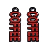 Baking Paint Alloy Enamel Pendants PALLOY-T093-09C-1