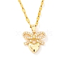 Simple and Elegant Brass Micro Pave Clear Cubic Zirconia Pendant Necklaces for Women XQ3447-1-3