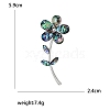 Abalone Shell Flower of Life Brooch PW-WG0AE00-01-5