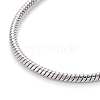 Tarnish Resistant Adjustable 304 Stainless Steel Slider Bracelet/Bolo Bracelets Making BJEW-F412-04P-2