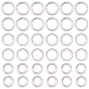 SOFPLATE 600Pcs 3 Styles 304 Stainless Steel Open Jump Rings STAS-SP0001-70-1