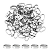 Unicraftale 80Pcs 201 Stainless Steel Slide Charms/Slider Beads STAS-UN0049-07-1