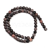 Natural Plum Blossom Jasper Beads Strands LS-G-F591-23-6mm-3