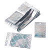 60Pcs 3 Styles Laser Plastic Resealable Bags ABAG-TA0001-56C-3