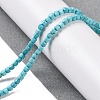 Natural Howlite Beads Strands G-G001-A02-04-2