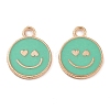 Alloy Enamel Pendants PALLOY-S192-04G-01-1