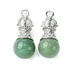 Natural Green Aventurine Pendants G-C114-04P-13-1