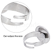 Unicraftale DIY Finger Rings Making Kits DIY-UN0001-15P-5