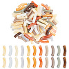   110Pcs 11 Colors Opaque Acrylic Beads SACR-PH0002-13-1