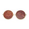 Natural Red Jasper Links connectors G-L514-014B-2