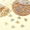 30Pcs 2 Colors 201 Stainless Steel Pendants RESI-SZ0003-21-4