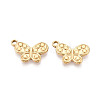 304 Stainless Steel Butterfly Pendants STAS-T069-33G-1