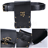 Woman's PU Leather Outdoors Cell phone Waist Bag AJEW-WH0504-39B-6