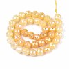 Anti-Tarnish Electroplate Glass Beads Strands GLAA-N064-10mm-11-2