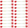 Rope with Plaster Artificial Fzlower Core for Hairpin Accessories DIY-WH20010-10A-1