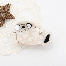 Cute Sea Lion Cellulose Acetate Large Claw Hair Clips PW-WG80402-03