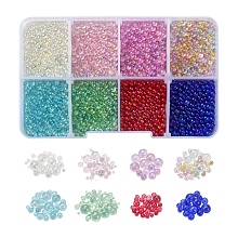 8 Colors DIY 3D Nail Art Decoration Mini Glass Beads GLAA-YW0001-36