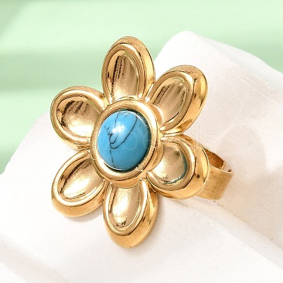 304 Stainless Steel Cuff Open Rings for Women GG-CBA7994-02G-1