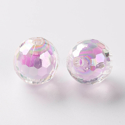 Transparent Acrylic Beads TACR-S152-14B-A03-1