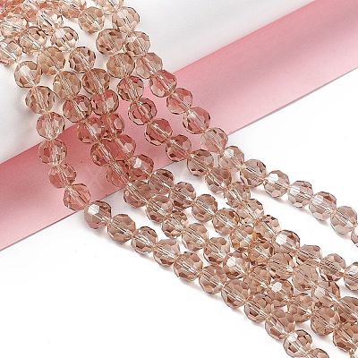 Glass Beads Strands X-EGLA-J042-8mm-21-1