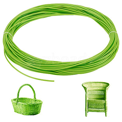 Plastic Rattan Wicker Strips DIY-WH0816-132D-1