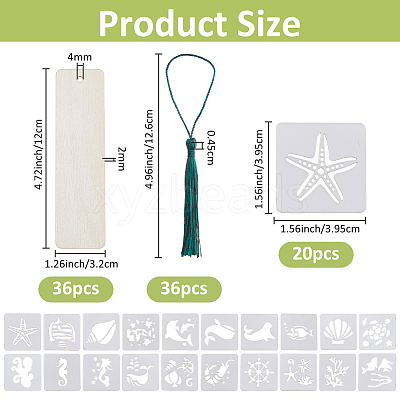 DIY Bookmark Making Kits DIY-FH0001-02B-1