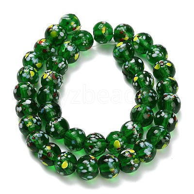 Handmade Lampwork Beads Strands LAMP-H071-01C-02-1