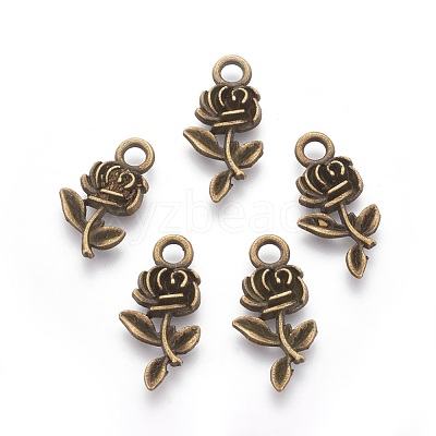 Tibetan Style Alloy Pendants PALLOY-WH0054-01AB-1