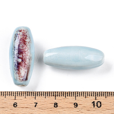 Handmade Porcelain Beads PORC-N008-07N-1