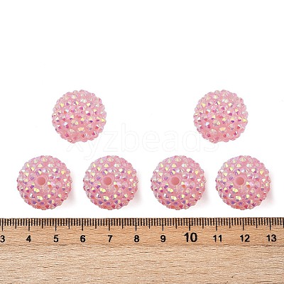AB-Color Resin Rhinestone Beads RESI-S315-18x20-19-1