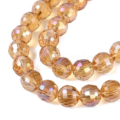 Transparent Glass Beads Strands LS-GLAA-Q107-02A-07-1