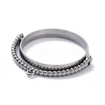 Alloy Open Back Bezel Pendants PALLOY-Z003-12B-1