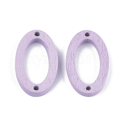 Painted Poplar Wood Links WOOD-S045-069H-1