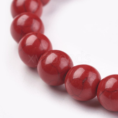 Synthetic Turquoise Beads Strands TURQ-G106-10mm-02H-1