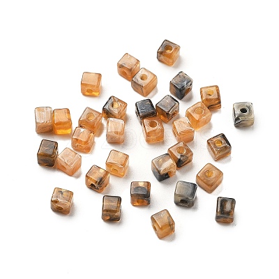 Transparent Acrylic Beads OACR-H044-04A-07-1