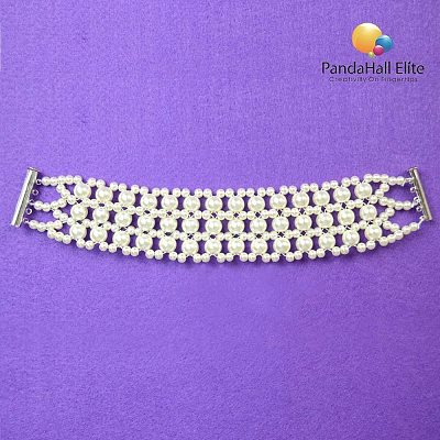 Eco-Friendly Dyed Glass Pearl Round Beads HY-PH0011-02-6mm-1