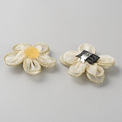 Lace & Plastic Detachable Shoe Buckle Clips FIND-WH0423-74A-1