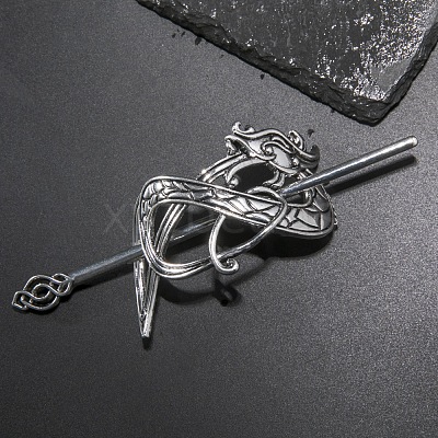 Tibetan Style Alloy Hair Sticks PW-WGAED14-02-1