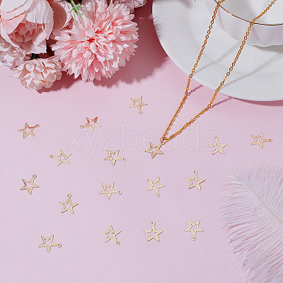 200Pcs Iron Pendants IFIN-HY0001-11-1