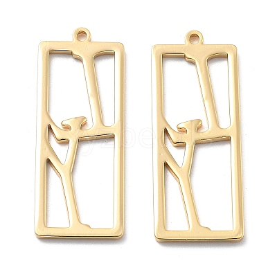 Brass Pendants KK-V003-01A-1