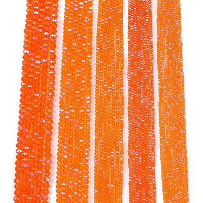 Electroplate Glass Beads Strands LS-EGLA-A044-T2mm-L25-1