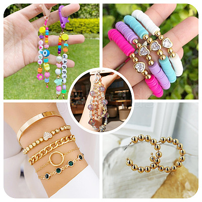 Rack Plating Brass Beads KK-TA0001-88G-05-1