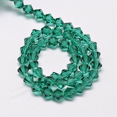 Imitation Austrian Crystal 5301 Bicone Beads X-GLAA-S026-6mm-08-1