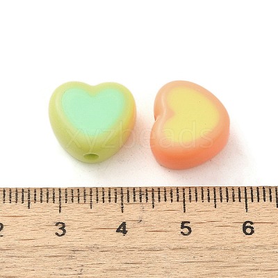 Opaque Acrylic Beads X-SACR-P033-01-1