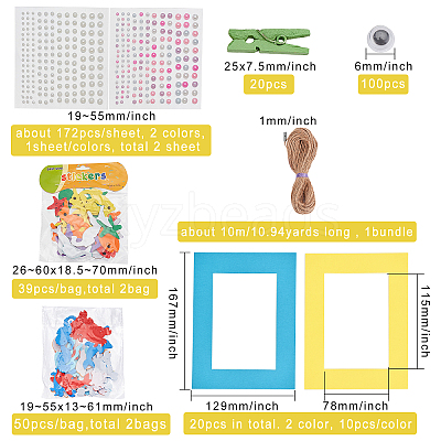DIY Ocean Theme Photo Frame DIY-FG0002-95-1