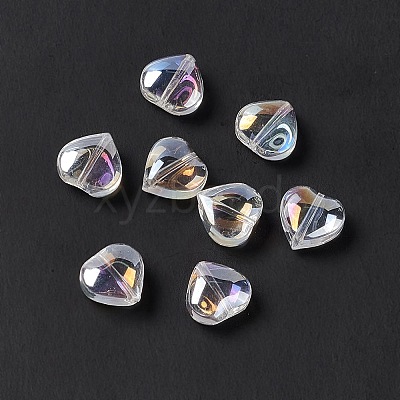 Electroplate Glass Bead EGLA-H102-08L-1