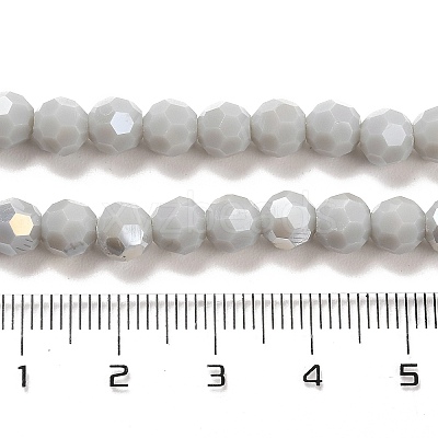 Opaque Glass Beads Stands LS-EGLA-A035-P6mm-B22-1