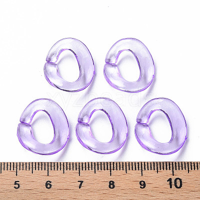 Transparent Acrylic Linking Rings MACR-S373-99-B04-1