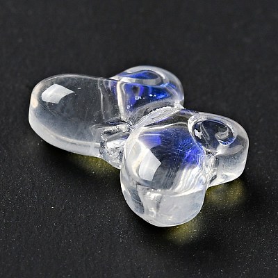 Transparent Glass Beads GLAA-F116-01D-1